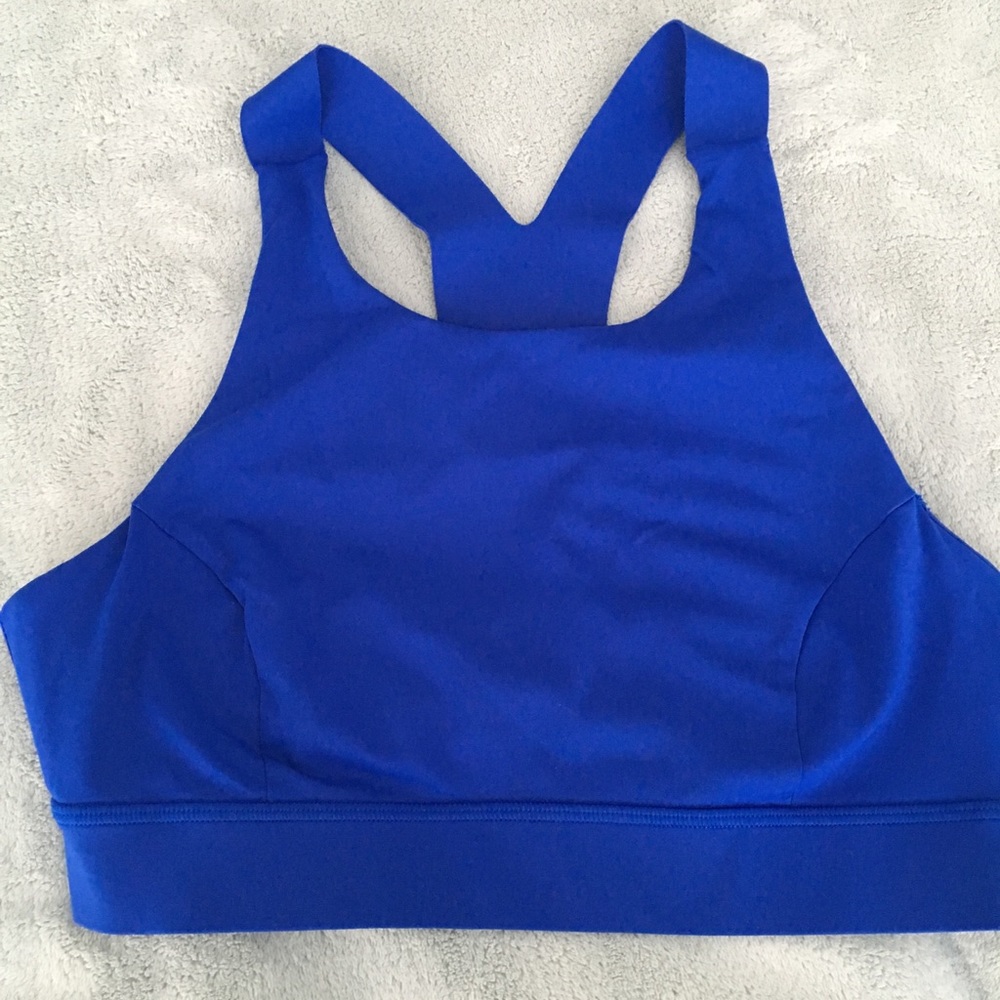 Lululemon cobalt blue sports bra